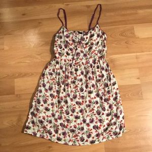 Floral Print Mini Dress